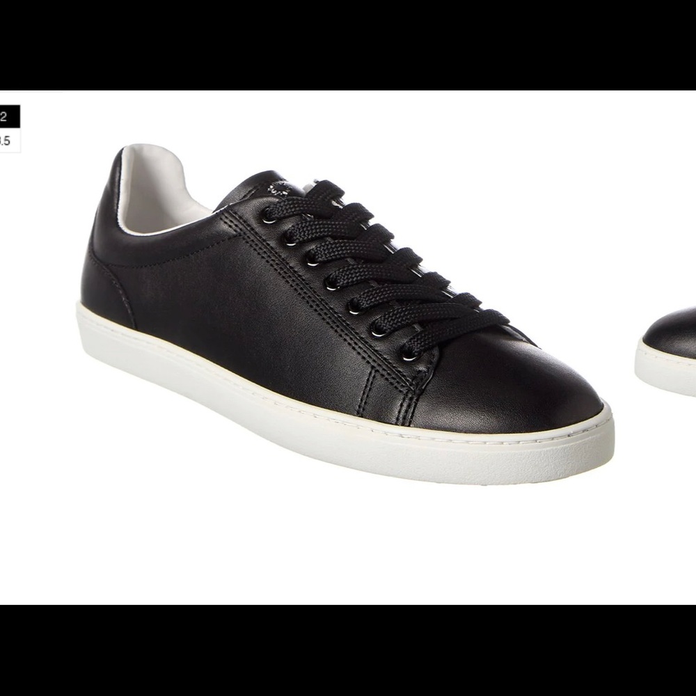 Stuart Weitzman Livvy Leather sneaker Black size 7